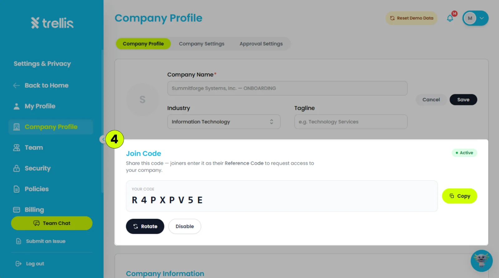How to Set Up Your Company Profile