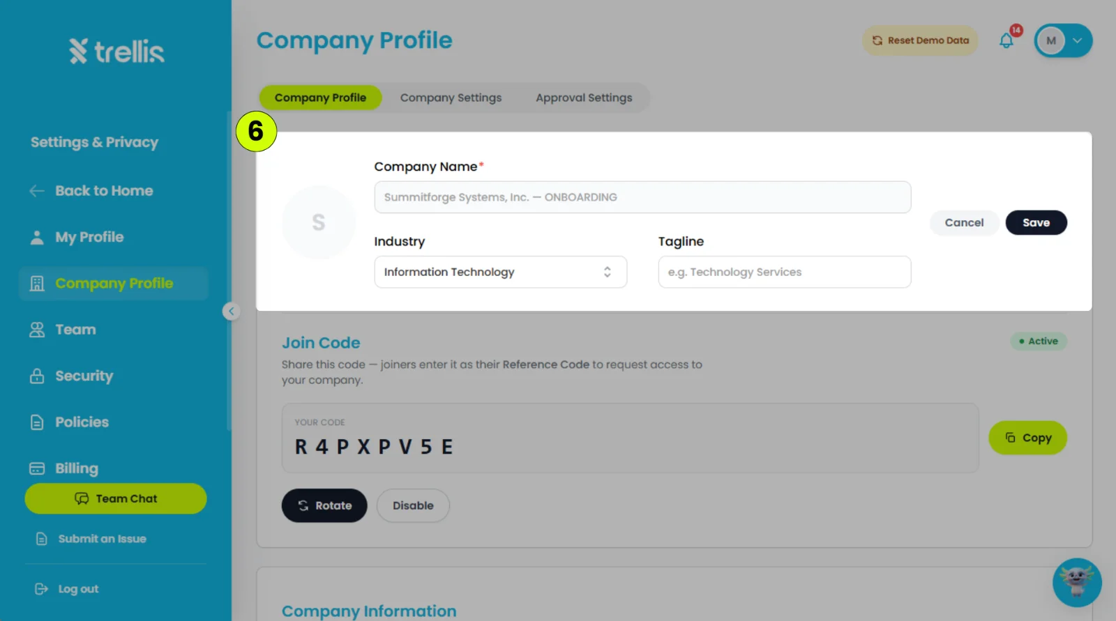 How to Set Up Your Company Profile
