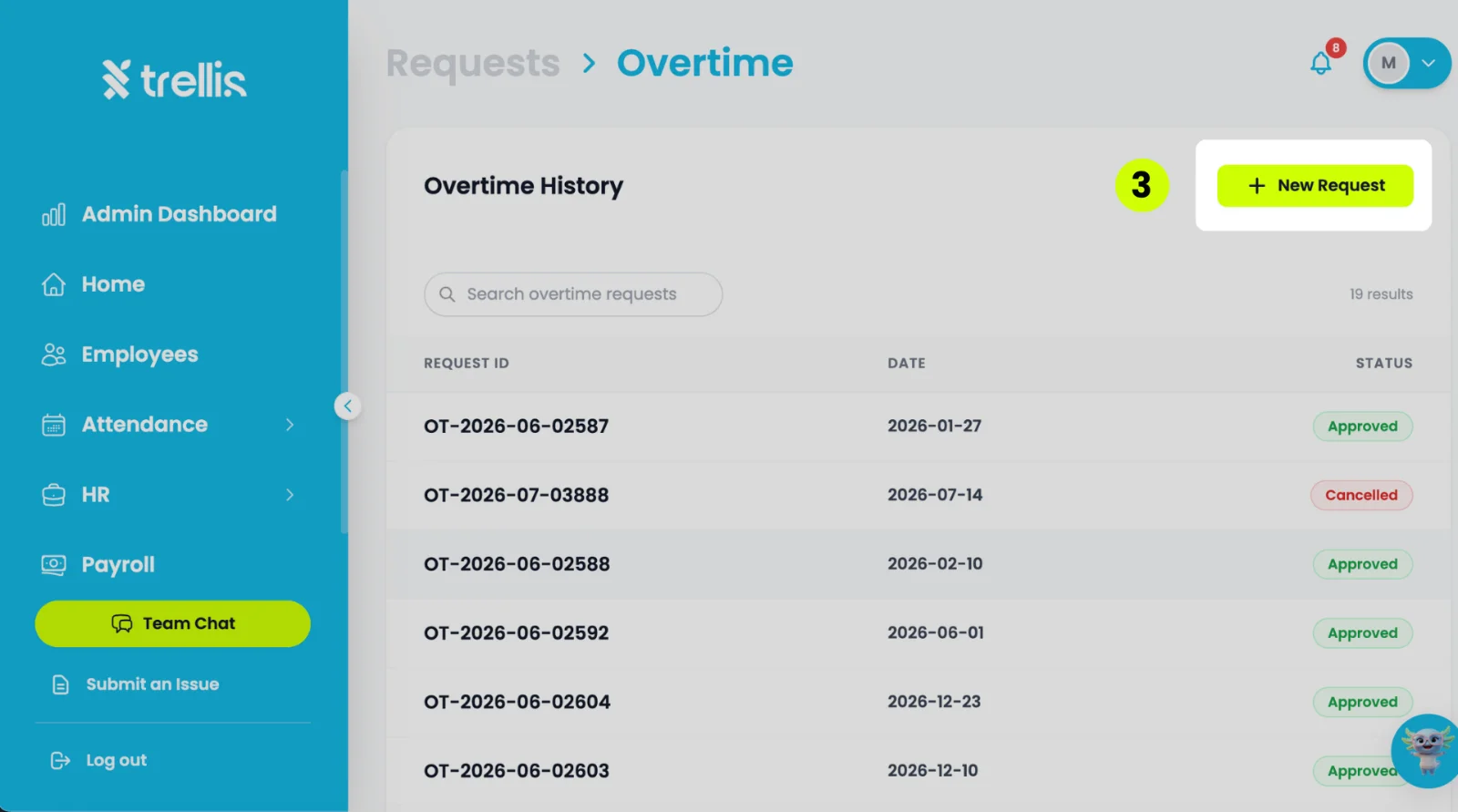 How to Request an Overtime