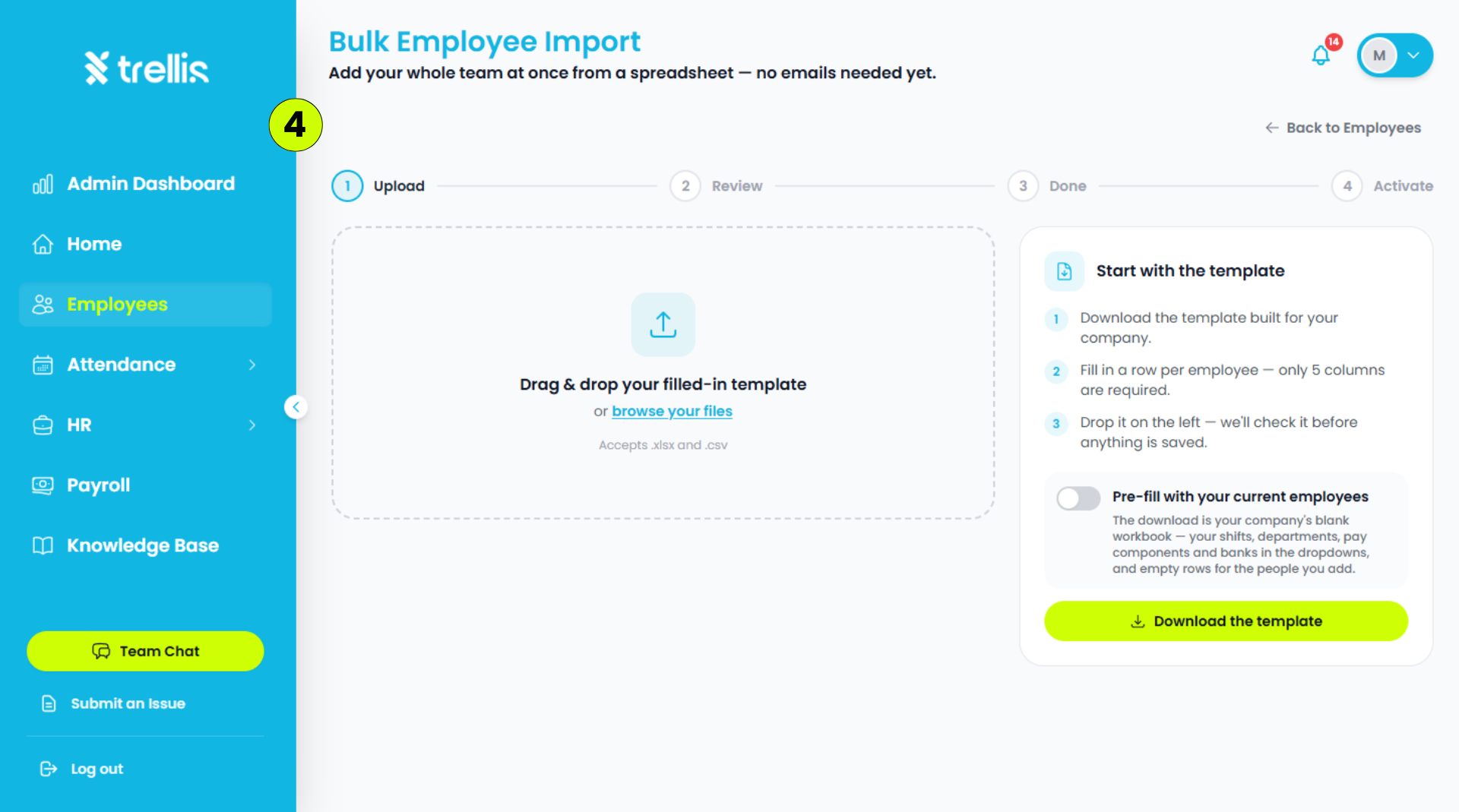 How to Bulk Upload Employees