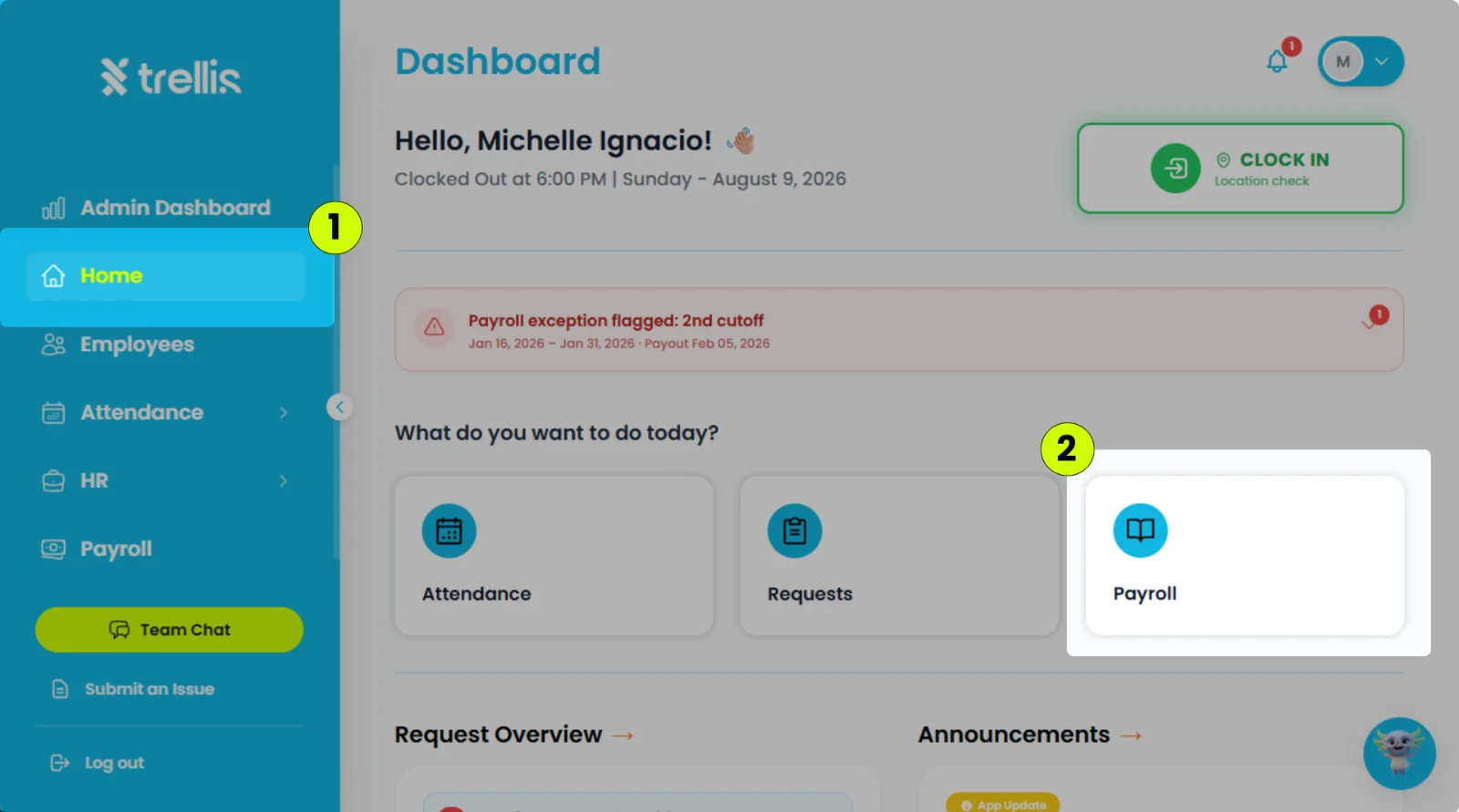 Can I download a payslip?