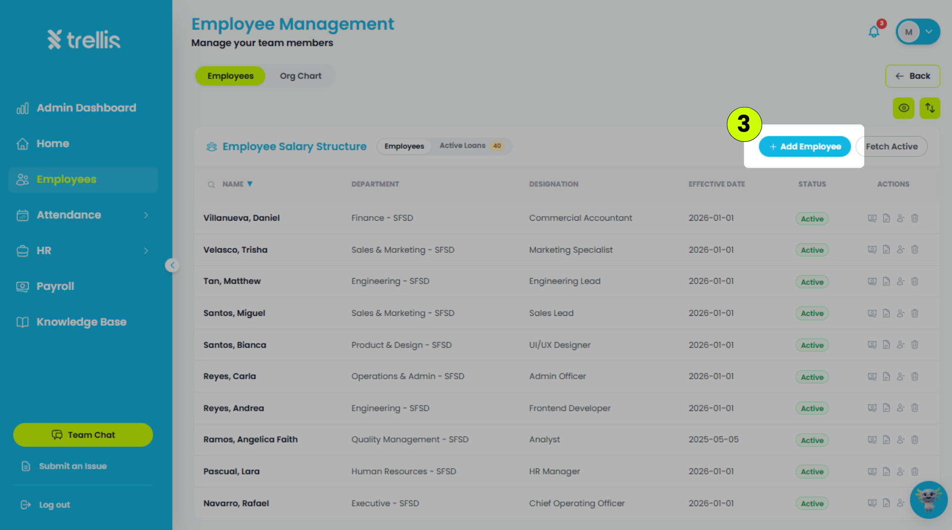 How to add an employee to a payroll