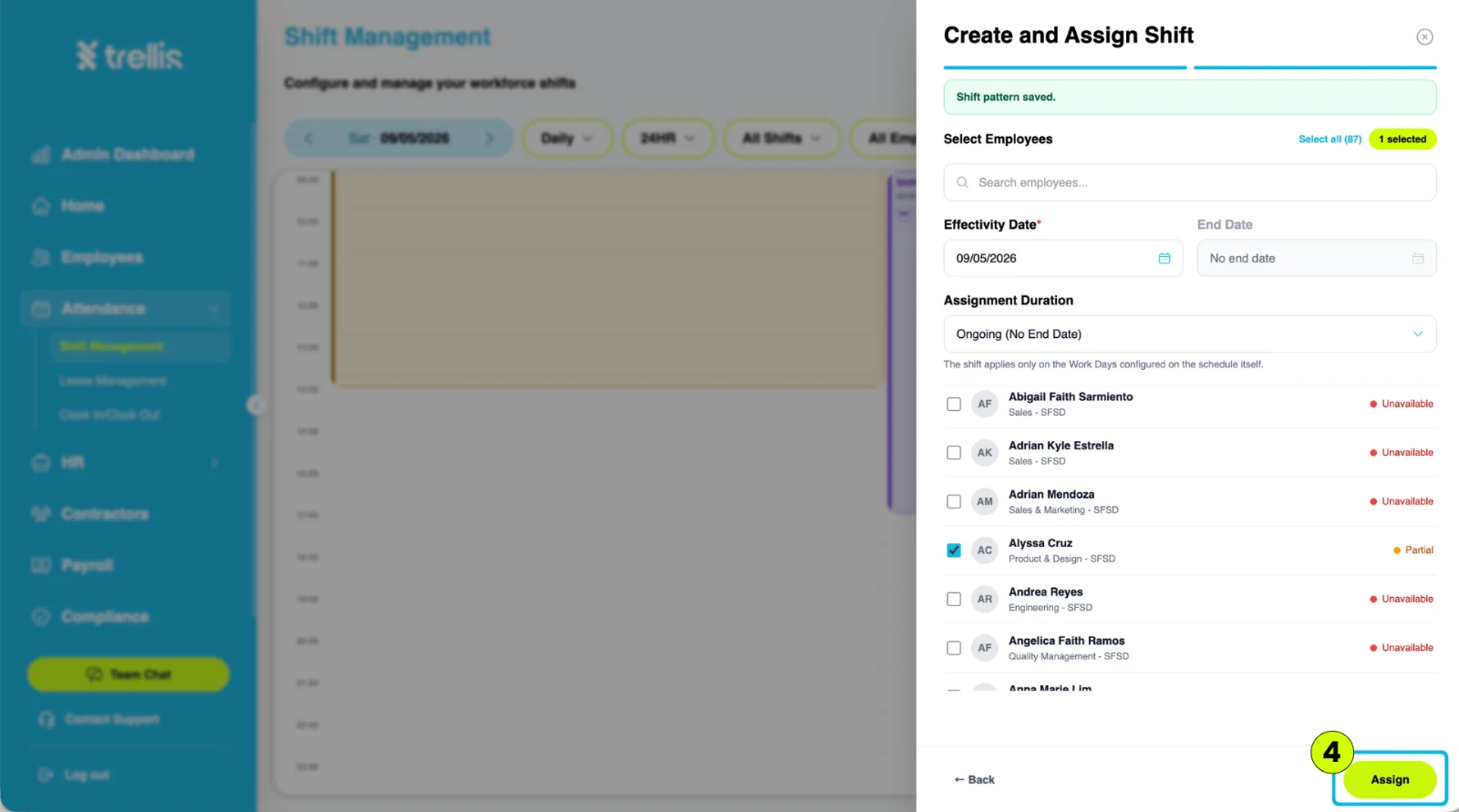 Where Can I Create a Shift?
