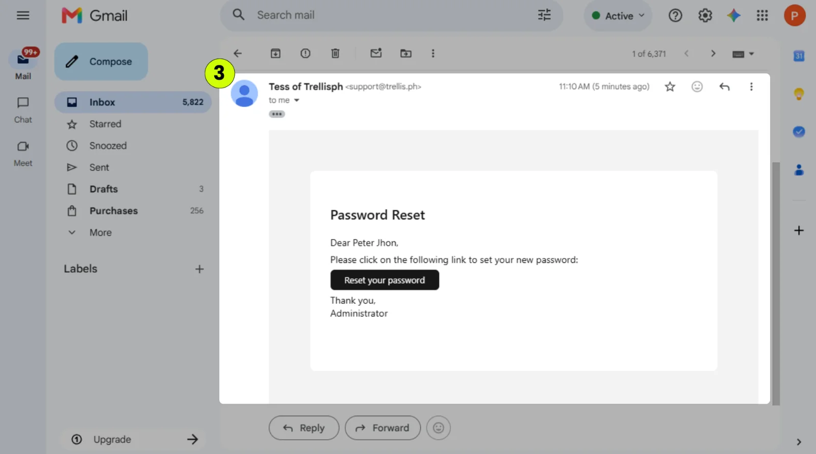 I forgot my password. How do I reset it?