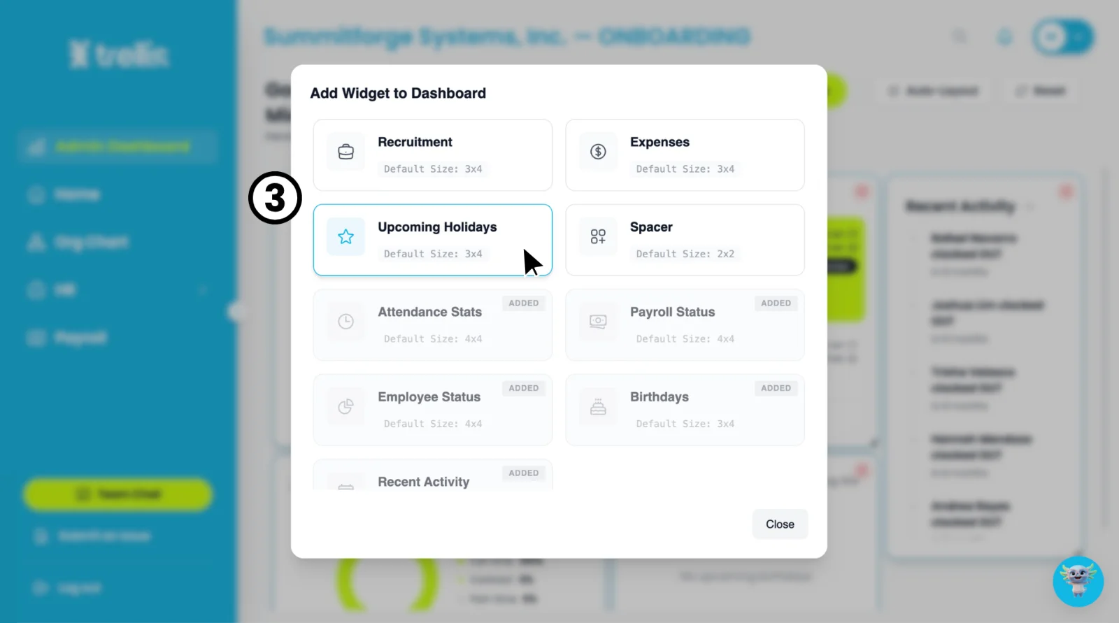 How to Add a Widget to the Admin Dashboard