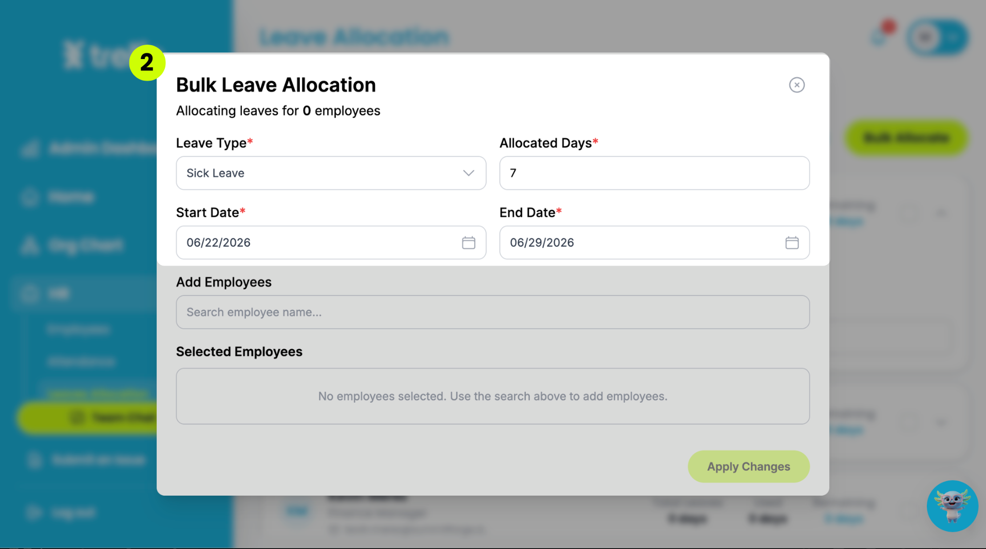 How to Configure Leaves?