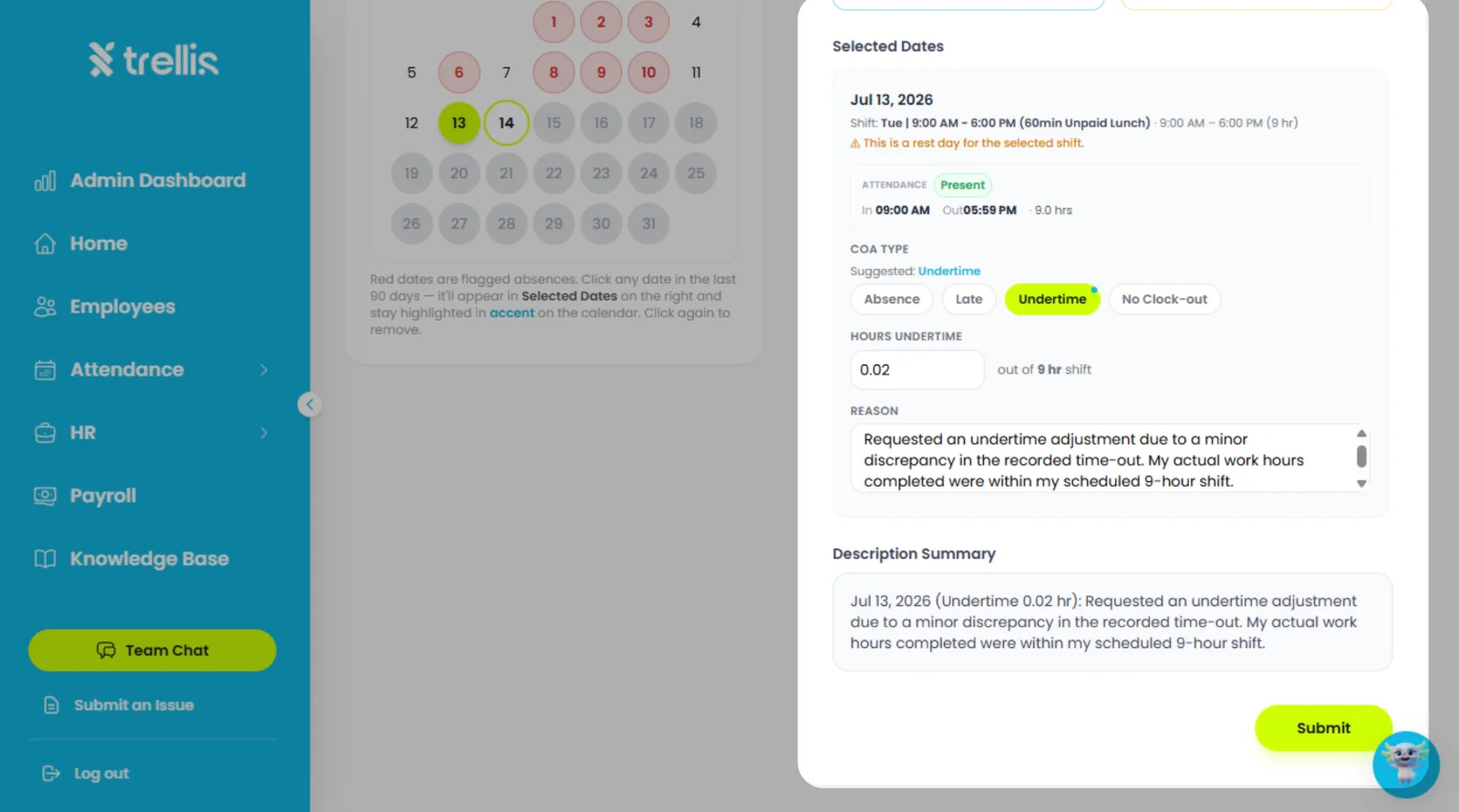 How to request a certificate of attendance (COA)?
