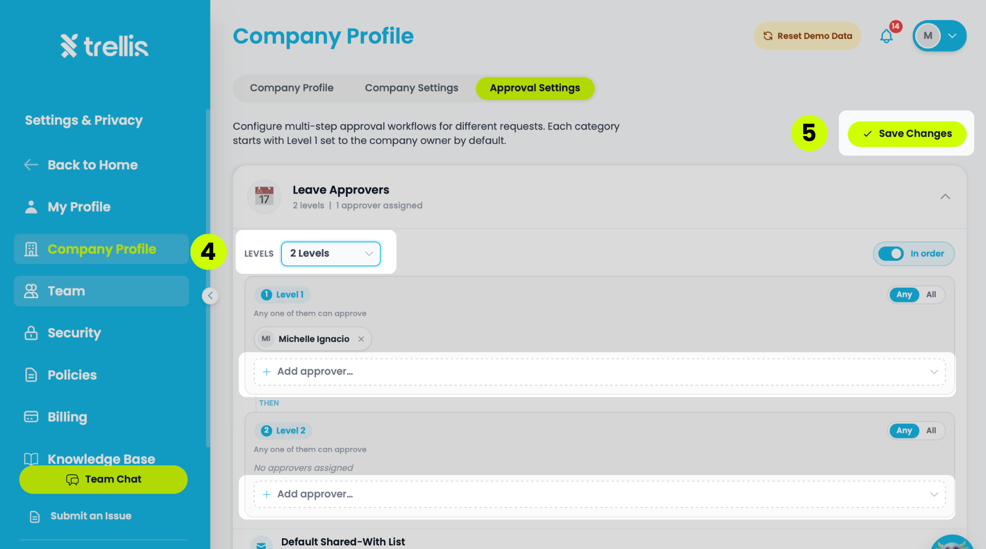 Can I Create Multi-Level Approvals?