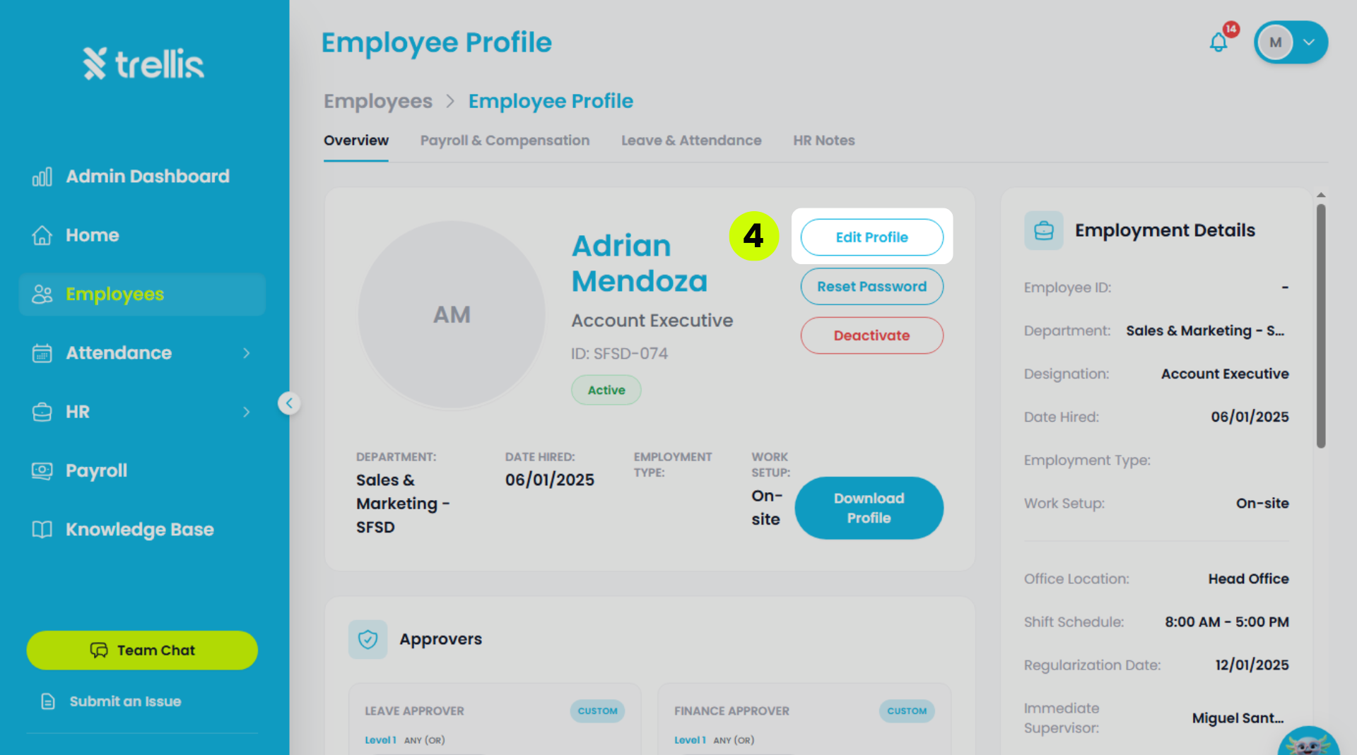 Where Can I Assign Default Approvers?