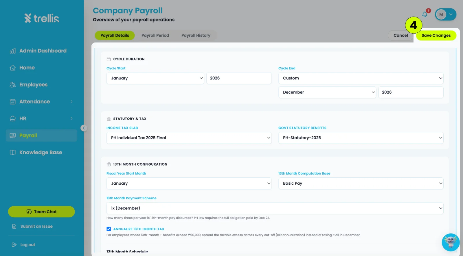 Configure Payroll